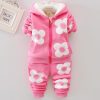 Cartoon Cat Hooded Vest Set - Image 17