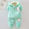 Cartoon Cat Hooded Vest Set - Image 29