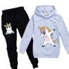 Unicorn Hoodie Sweatsuit for Girls - Image 13