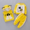 Cartoon Cat Hooded Vest Set - Image 8