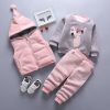 Cartoon Cat Hooded Vest Set - Image 7