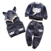 Cartoon Cat Hooded Vest Set - Image 6