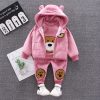 Cartoon Cat Hooded Vest Set - Image 10