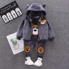 Cartoon Cat Hooded Vest Set - Image 11