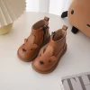 Children's Cute Leather Boots Fleece-lined - Image 3