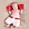 3pcs Baby Photography Set Wool Knitted Assorted - Image 11