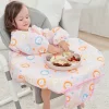 Baby Coverall Feeding Waterproof Smock with Table Cover - Image 4