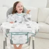 Baby Coverall Feeding Waterproof Smock with Table Cover - Image 2