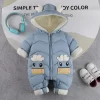 Infant Cozy One Piece Winter Onesie - Image 3