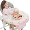 Baby Coverall Feeding Waterproof Smock with Table Cover - Image 7