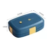 Stainless Steel Four-button Insulated Lunch Box - Image 12