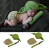 3pcs Baby Photography Set Wool Knitted Assorted - Image 12