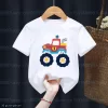 Cute Truck/Tractor T-shirt Boys