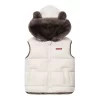 Winter Padded Hooded Vest - Image 3