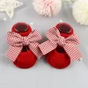 Cute Girl Princess Bow Socks Boat Red - Image 6
