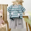 Summer Cartoon T-shirt/Shorts Sets Children's - Image 10