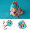 3pcs Baby Photography Set Wool Knitted Assorted - Image 18