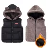 Winter Padded Hooded Vest - Image 2