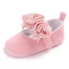 Lace Solid Color Princess Shoes Soft Sole Non-Slip - Image 6