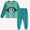 2pcs Disney Inside Out 2 Long Sleeved Pajamas
