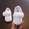 Lace Solid Color Princess Shoes Soft Sole Non-Slip - Image 8