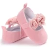 Lace Solid Color Princess Shoes Soft Sole Non-Slip - Image 4