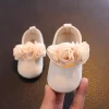 Lace Solid Color Princess Shoes Soft Sole Non-Slip - Image 7