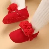 Lace Solid Color Princess Shoes Soft Sole Non-Slip - Image 9