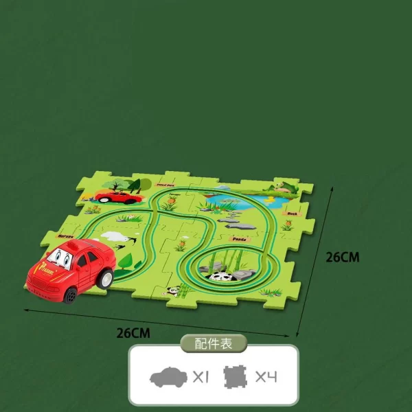 PuzzleRacer - Kids Car Track Set - Image 7